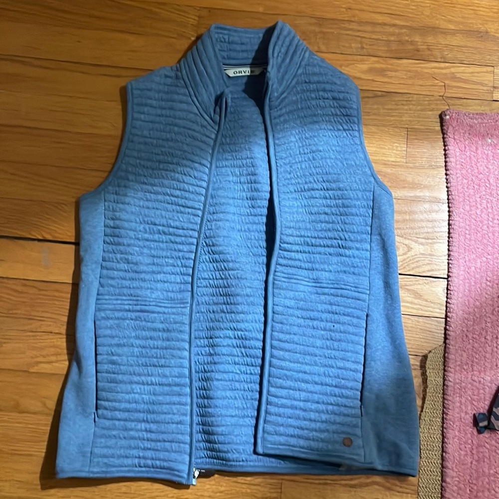 Never worn blue Orvis vest